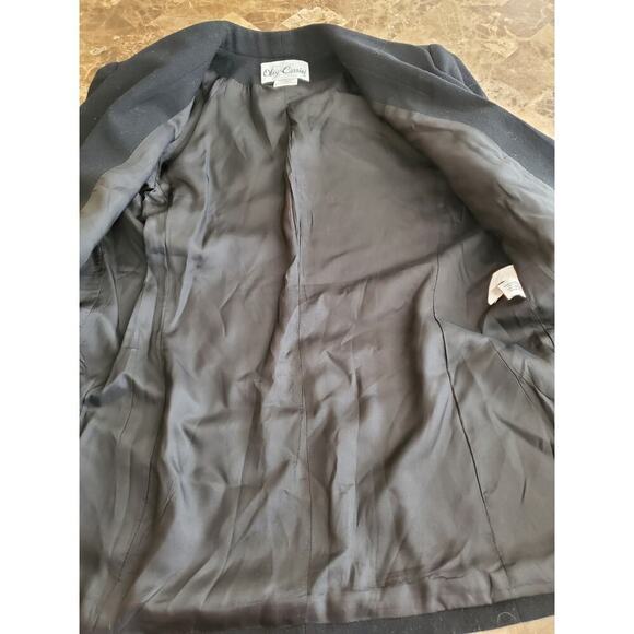 Vintage Oleg Cassini 1 Button Longline Blazer sz 10 - Picture 5 of 9